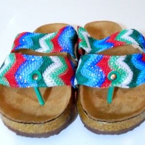 MATA Womens Slip-On Sandals